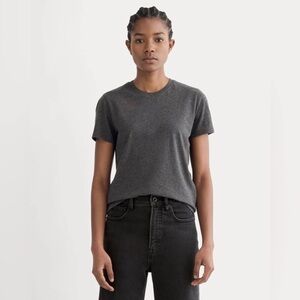 Everlane Charcoal Uniform Basic Short Sleeve Tee Casual MEDIUM